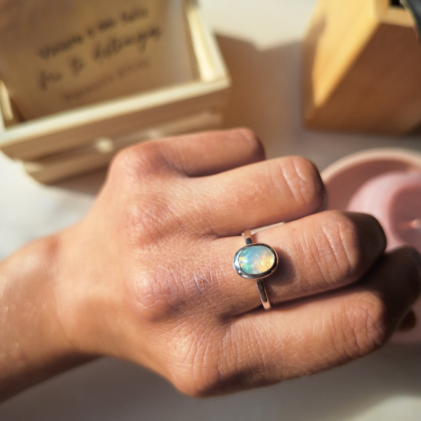 Anillo Ópalo