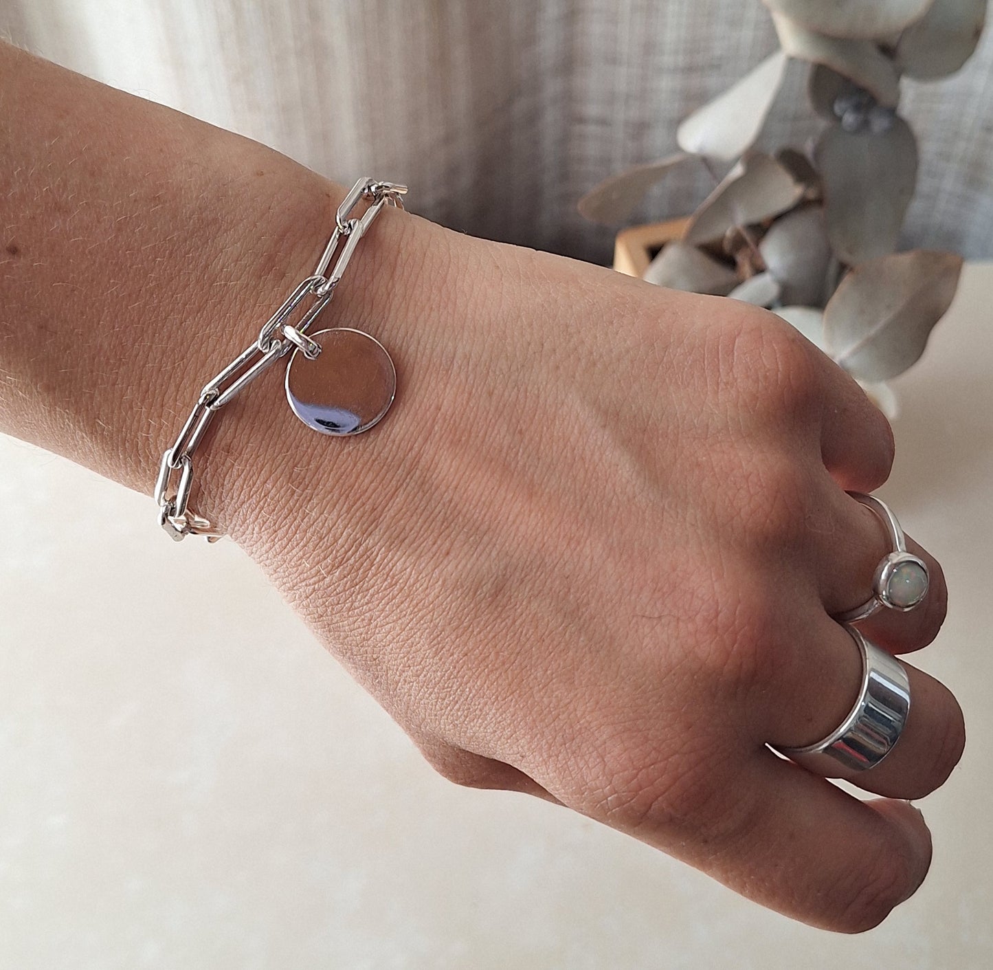 Pulsera eslabones